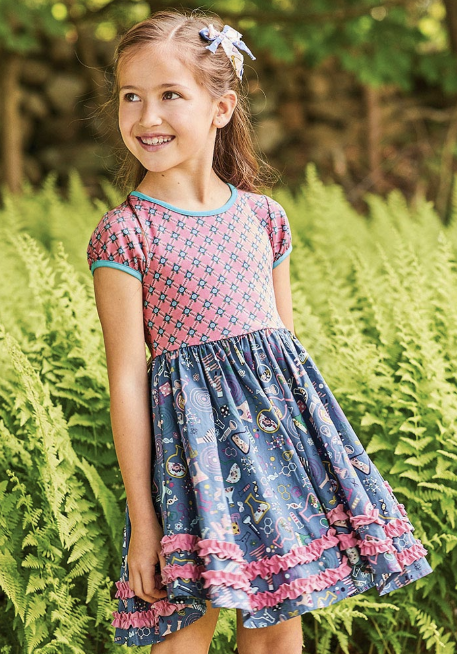 Details about   NWT Matilda Jane Girls size 12 Picking Flowers Dress Choose Your Path Fall 2018 